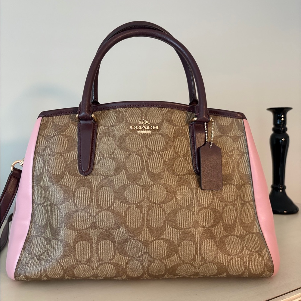 Coach Colorblock Signature Margot Carryall